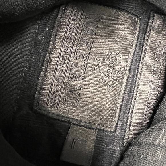 Naketano Hoodie Womens Large Black Pullover Cowl Fleece Activewear Casual - Picture 9 of 12